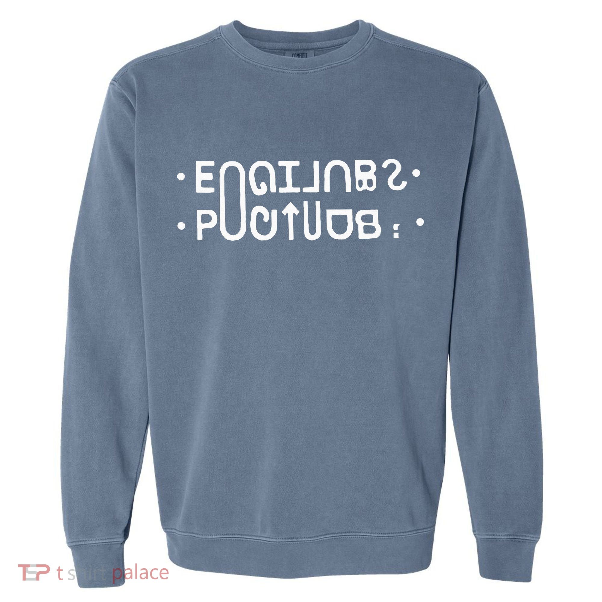 Footjob (Flip Up) Garment-Dyed Sweatshirt