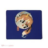Fire Fox Ukiyo E Japanese Mousepad thumb 0