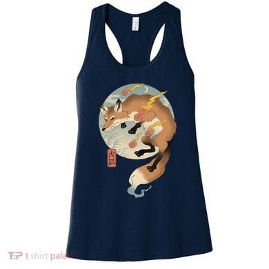 Fire Fox Ukiyo E Japanese Women's Tank Top
