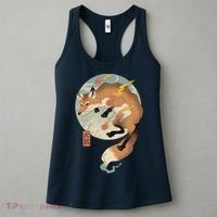 Fire Fox Ukiyo E Japanese Women's Tank Top thumb 3