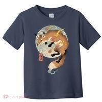 Fire Fox Ukiyo E Japanese Toddler T-Shirt thumb 0