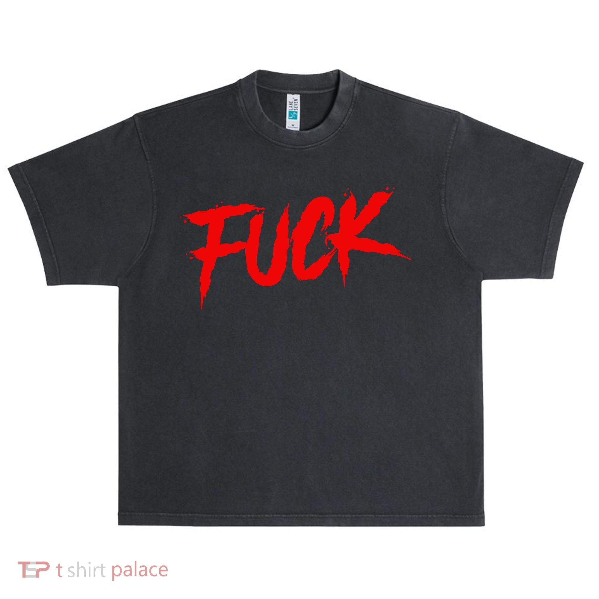 Fuck Urban Oversized Heavyweight T-Shirt