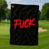 Fuck Golf Towel thumb 1