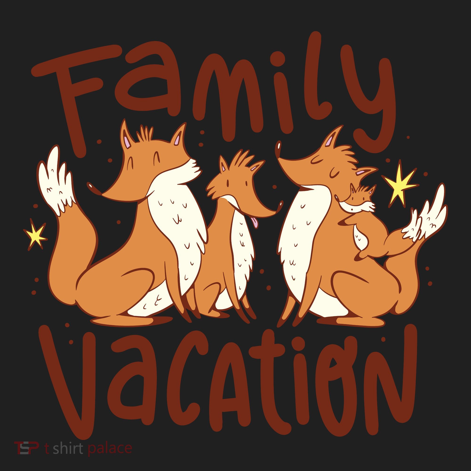 Fox Family Vacation Women's Sweatshirt