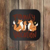 Fox Family Vacation Coaster thumb 0