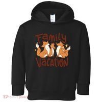 Fox Family Vacation Toddler Hoodie thumb 0