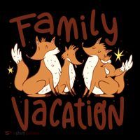Fox Family Vacation Toddler Hoodie thumb 2