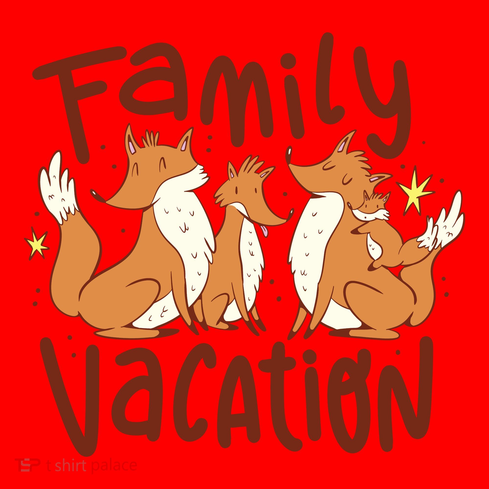 Fox Family Vacation Santa Hat