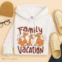 Fox Family Vacation Hoodie thumb 4