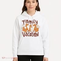 Fox Family Vacation Hoodie thumb 5