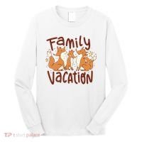 Fox Family Vacation Long Sleeve Shirt thumb 0