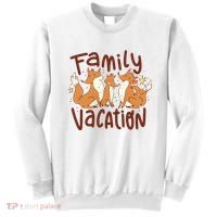 Fox Family Vacation Sweatshirt thumb 0