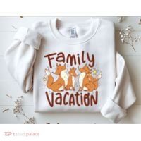 Fox Family Vacation Sweatshirt thumb 2