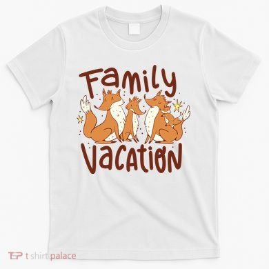 Fox Family Vacation T-Shirt
