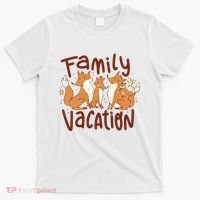 Fox Family Vacation T-Shirt thumb 0