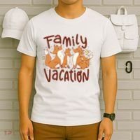 Fox Family Vacation T-Shirt thumb 6