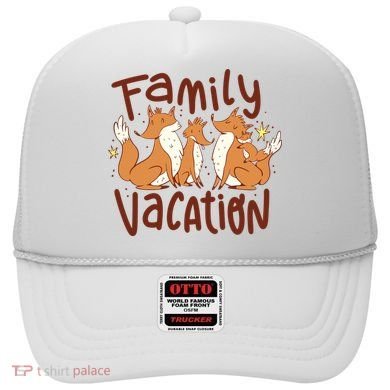 Fox Family Vacation Hat