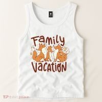 Fox Family Vacation Tank Top thumb 2