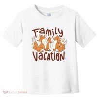 Fox Family Vacation Toddler T-Shirt thumb 0