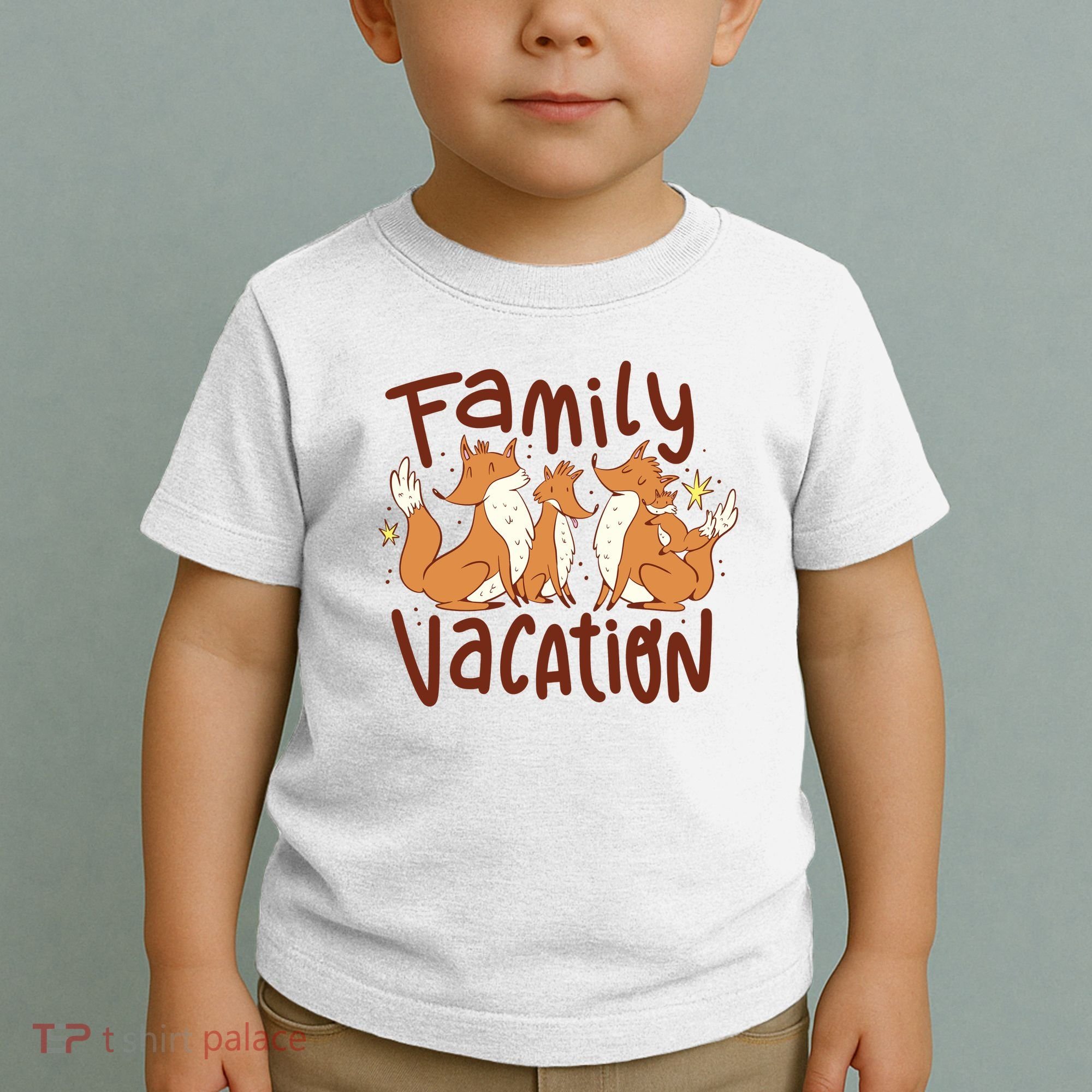 Fox Family Vacation Toddler T-Shirt