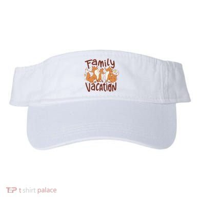 Fox Family Vacation Visor