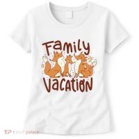 Fox Family Vacation Women's T-Shirt thumb 0