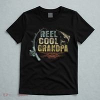 Funny Fishing Vintage Reel Cool Grandpa Gift T-Shirt thumb 5