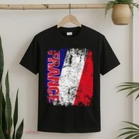 FRANCE Flag Vintage Distressed FRANCE T-Shirt thumb 2