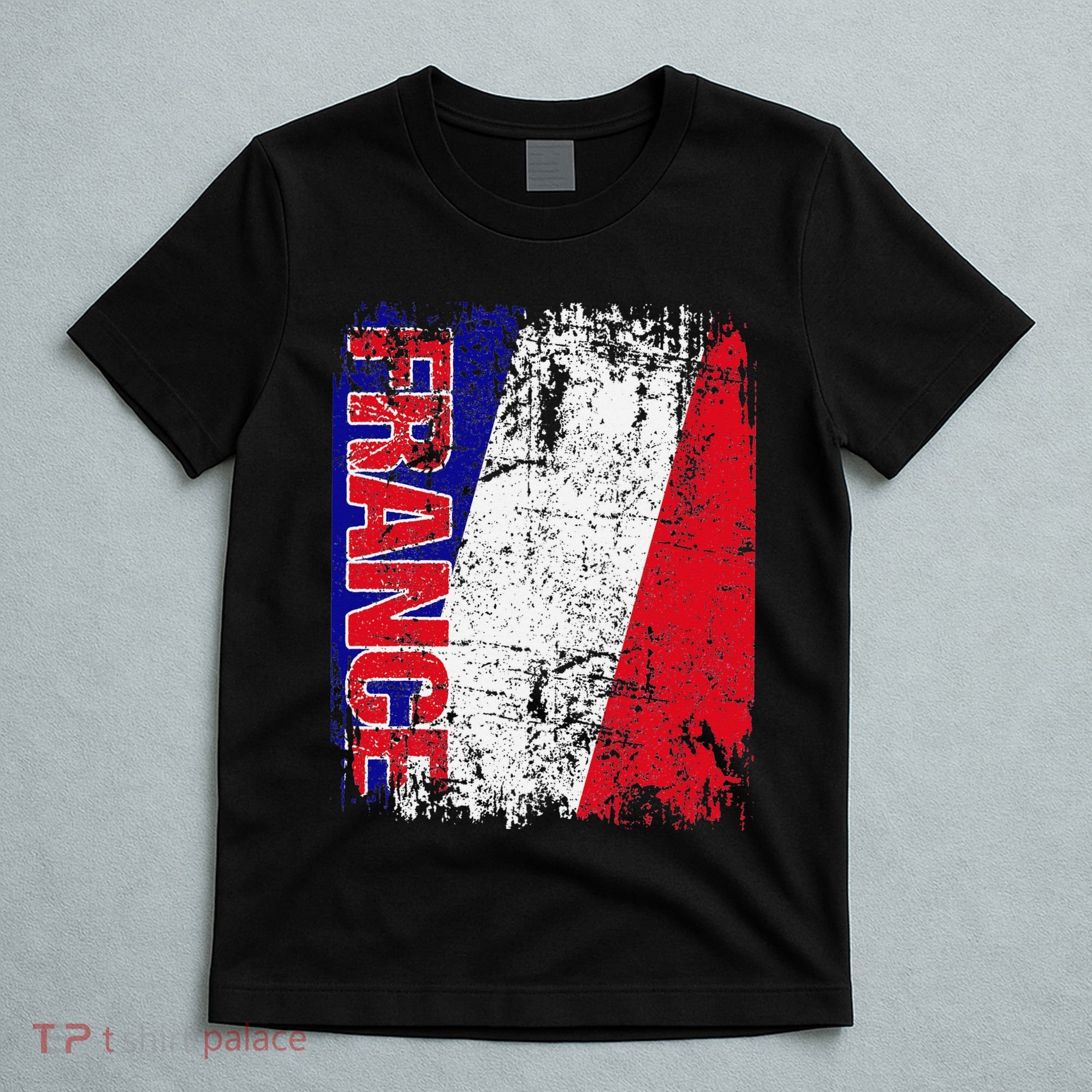 FRANCE Flag Vintage Distressed FRANCE T-Shirt