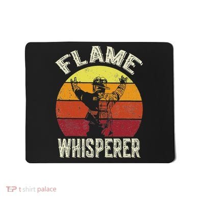 Firefighting Fireman & Volunteer Firefighter Mousepad