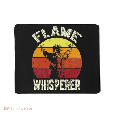 Firefighting Fireman & Volunteer Firefighter Mousepad