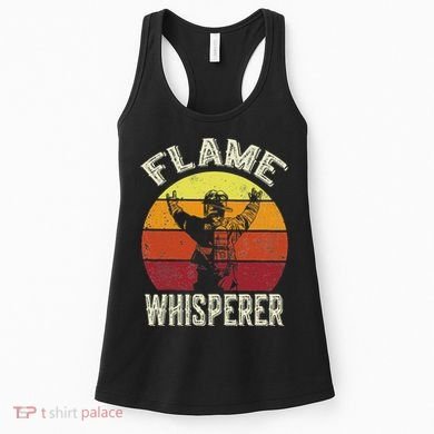 Firefighting Fireman & Volunteer Firefighter Women's Tank Top