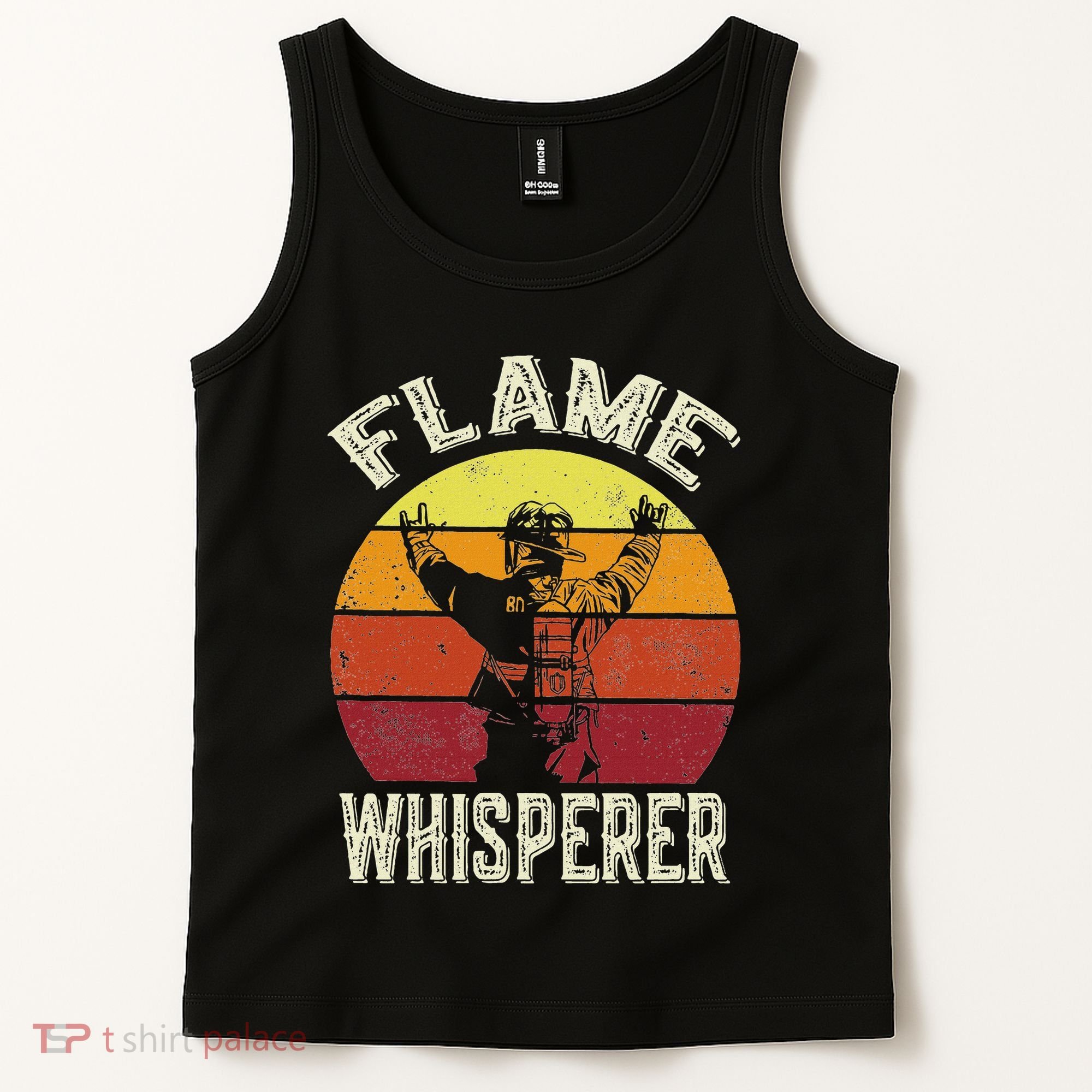 Firefighting Fireman & Volunteer Firefighter Tank Top