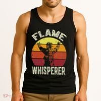 Firefighting Fireman & Volunteer Firefighter Tank Top thumb 3
