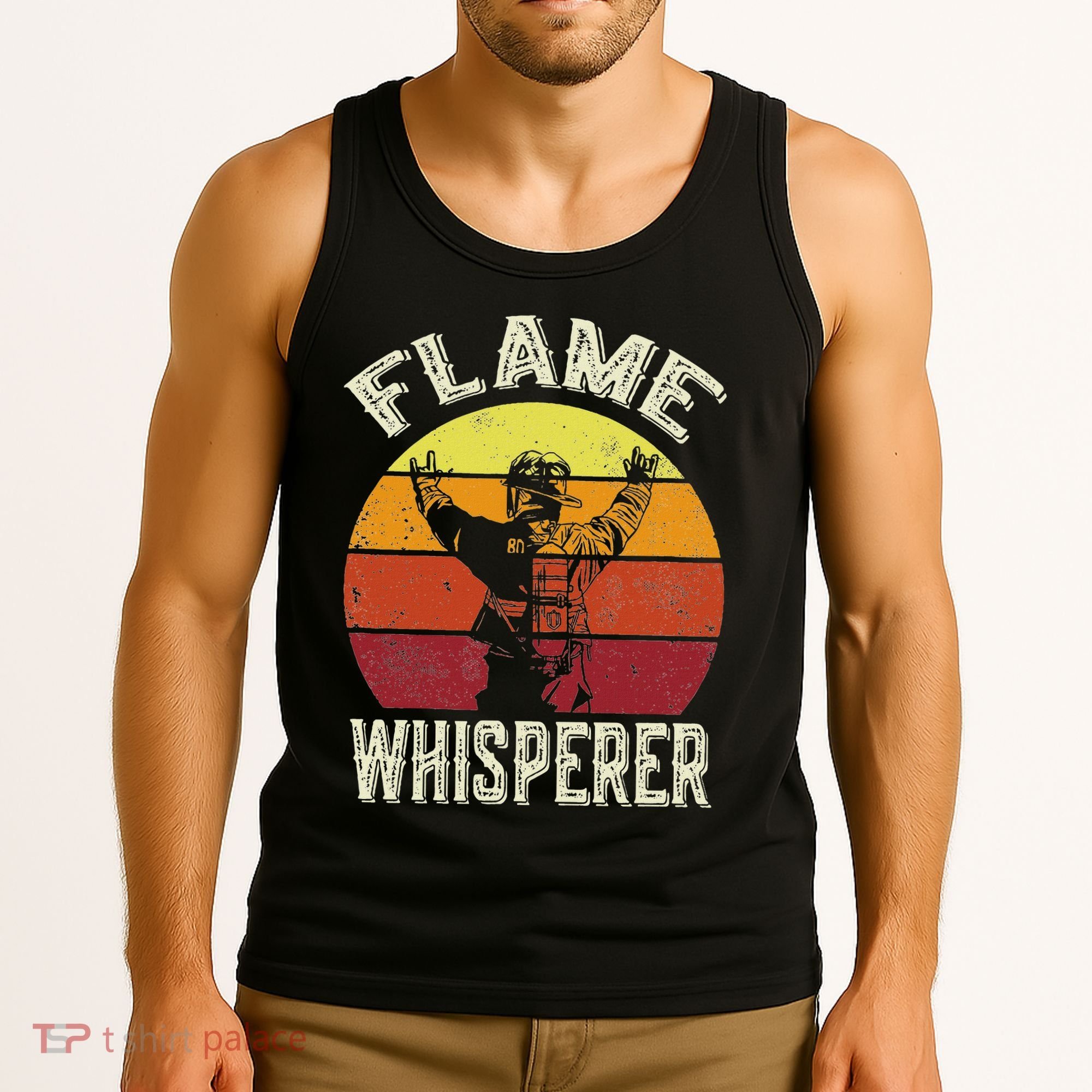 Firefighting Fireman & Volunteer Firefighter Tank Top