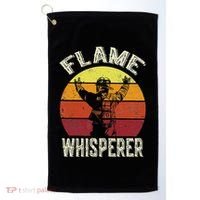 Firefighting Fireman & Volunteer Firefighter Golf Towel thumb 0