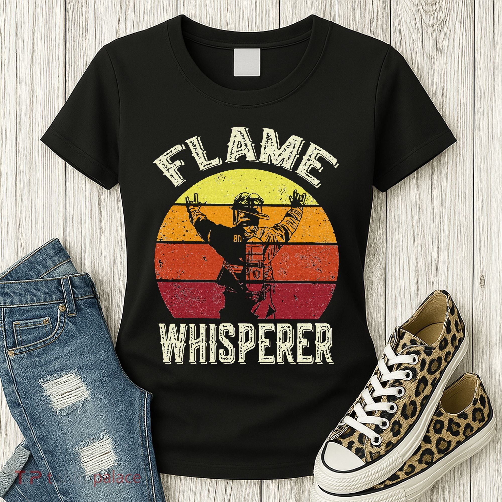 Firefighting Fireman & Volunteer Firefighter Women's T-Shirt