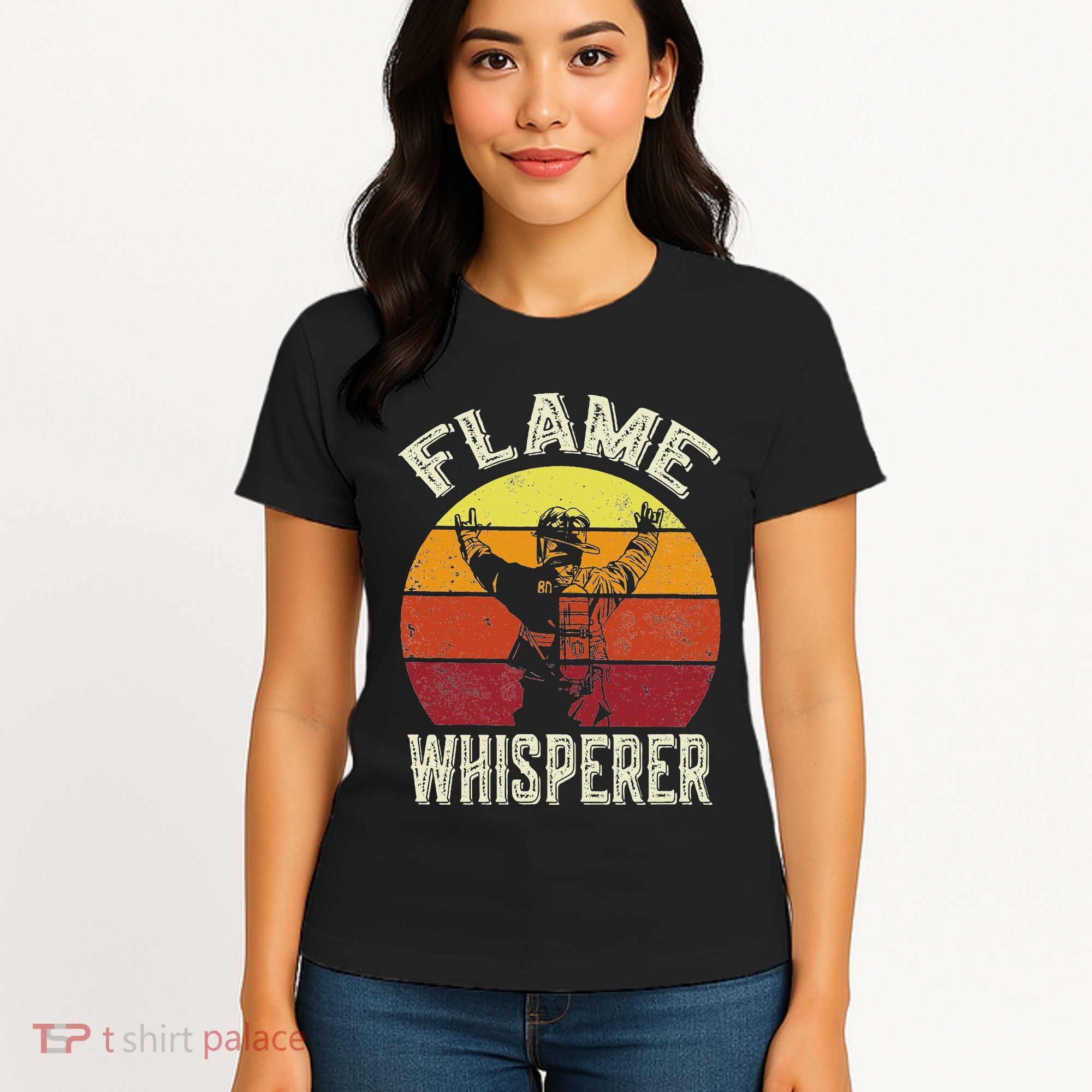 Firefighting Fireman & Volunteer Firefighter Women's T-Shirt