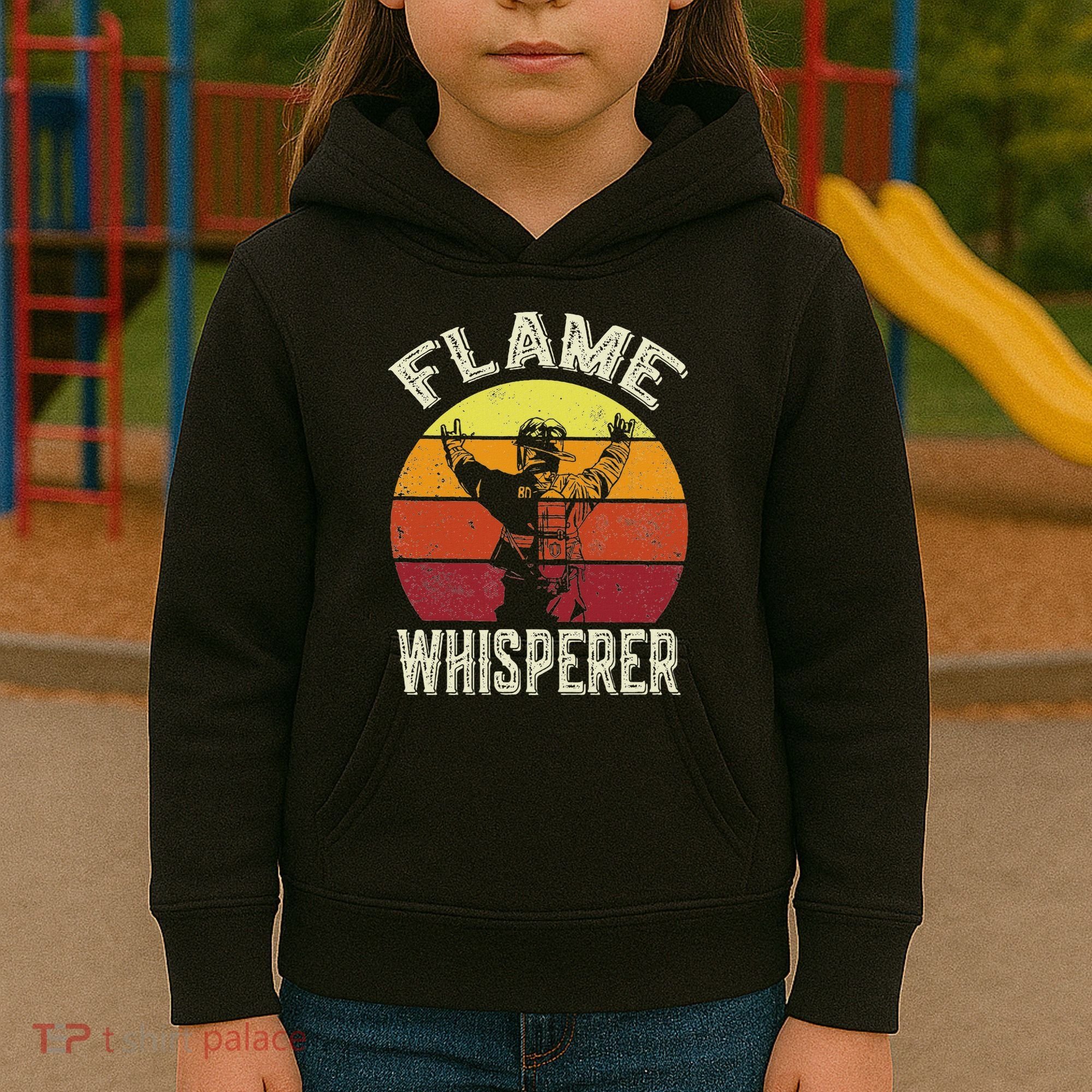 Firefighting Fireman & Volunteer Firefighter Kids Hoodie