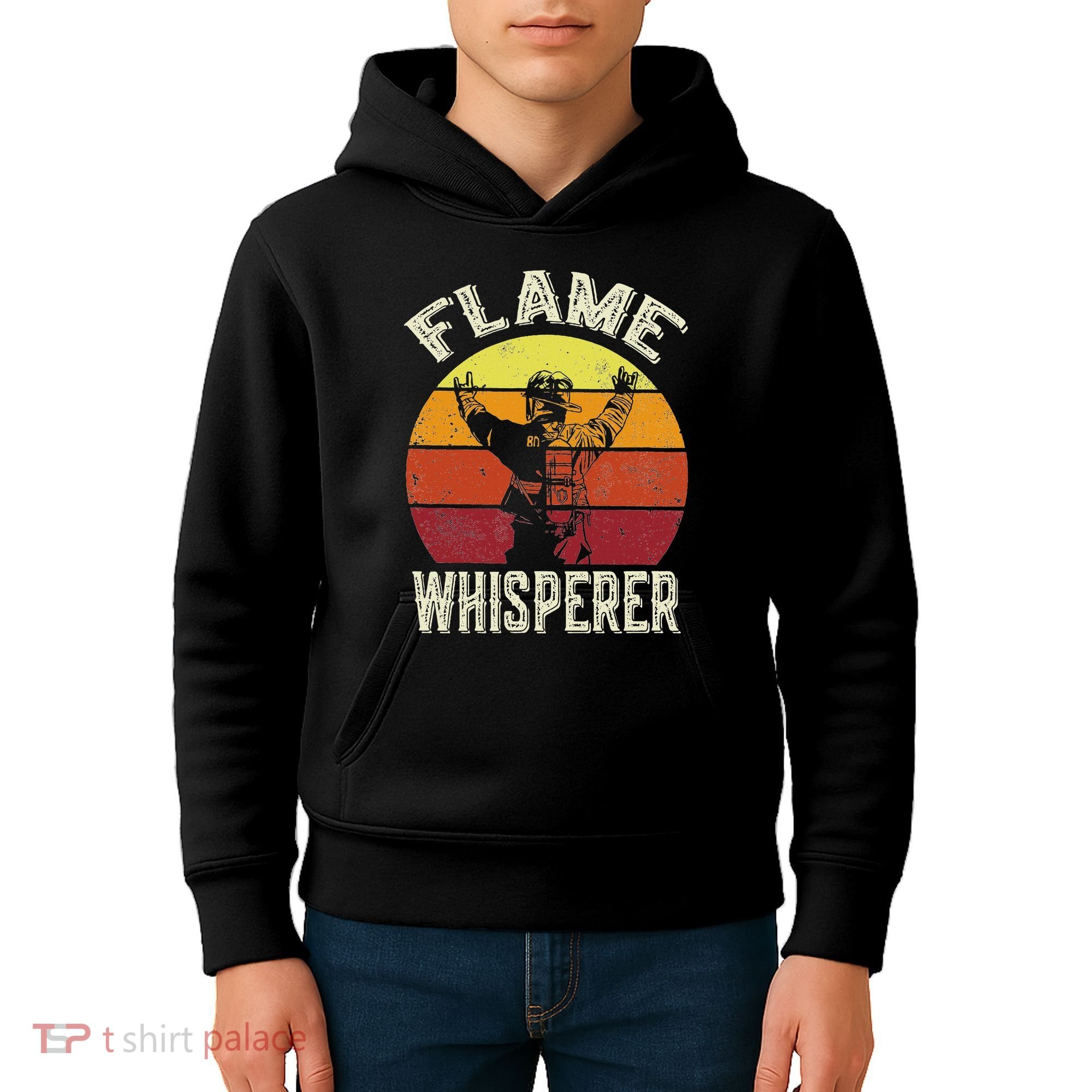 Firefighting Fireman & Volunteer Firefighter Kids Hoodie