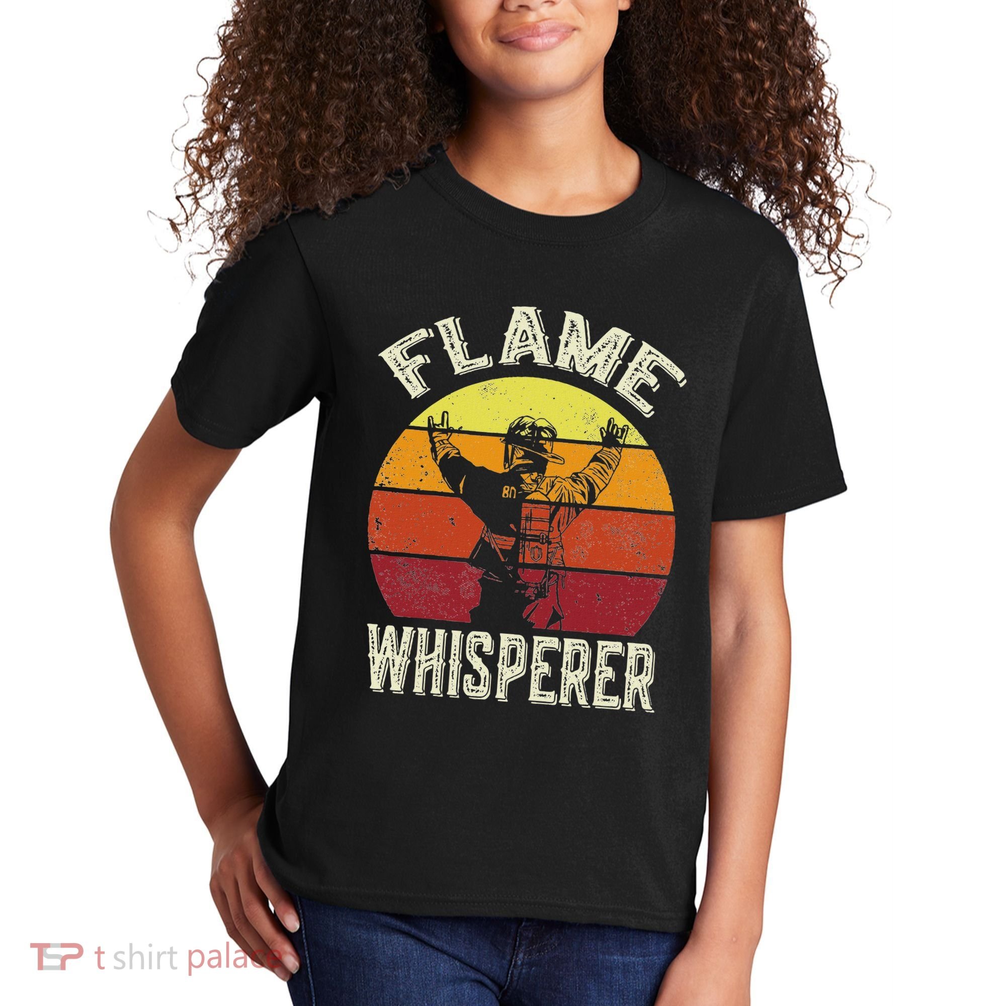 Firefighting Fireman & Volunteer Firefighter Kids T-Shirt