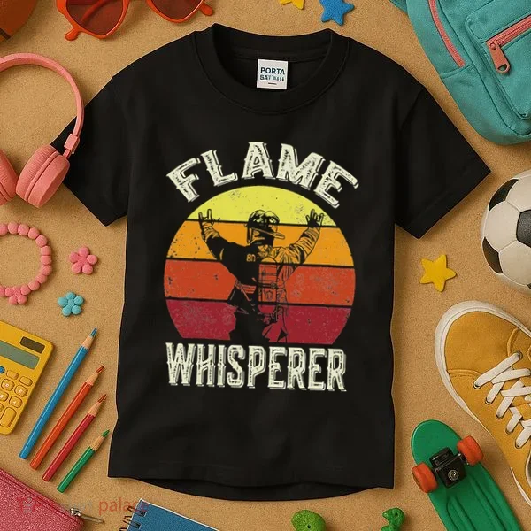 Firefighting Fireman & Volunteer Firefighter Kids T-Shirt