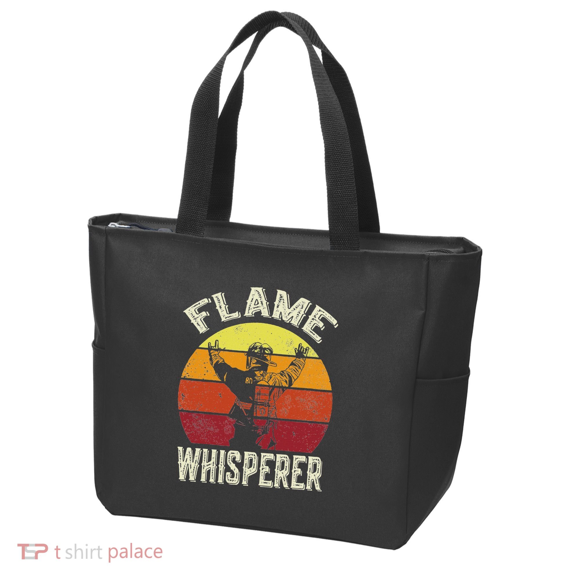 Firefighting Fireman & Volunteer Firefighter Tote Bag