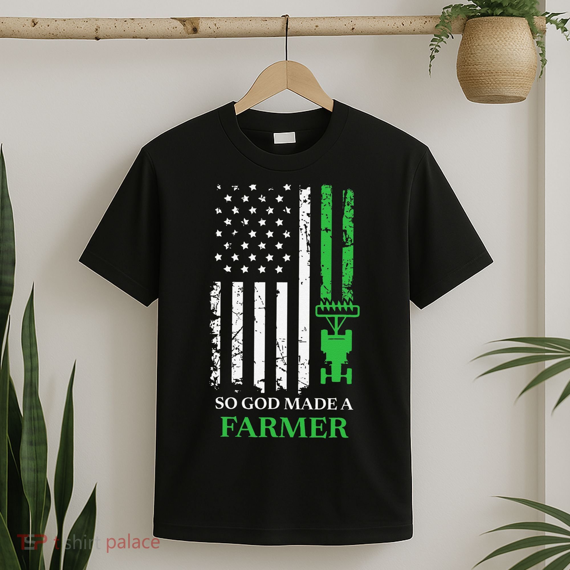 Farming Farmer Vintage So God Made A Farmer T-Shirt