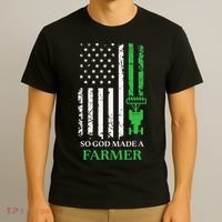 Farming Farmer Vintage So God Made A Farmer T-Shirt thumb 3