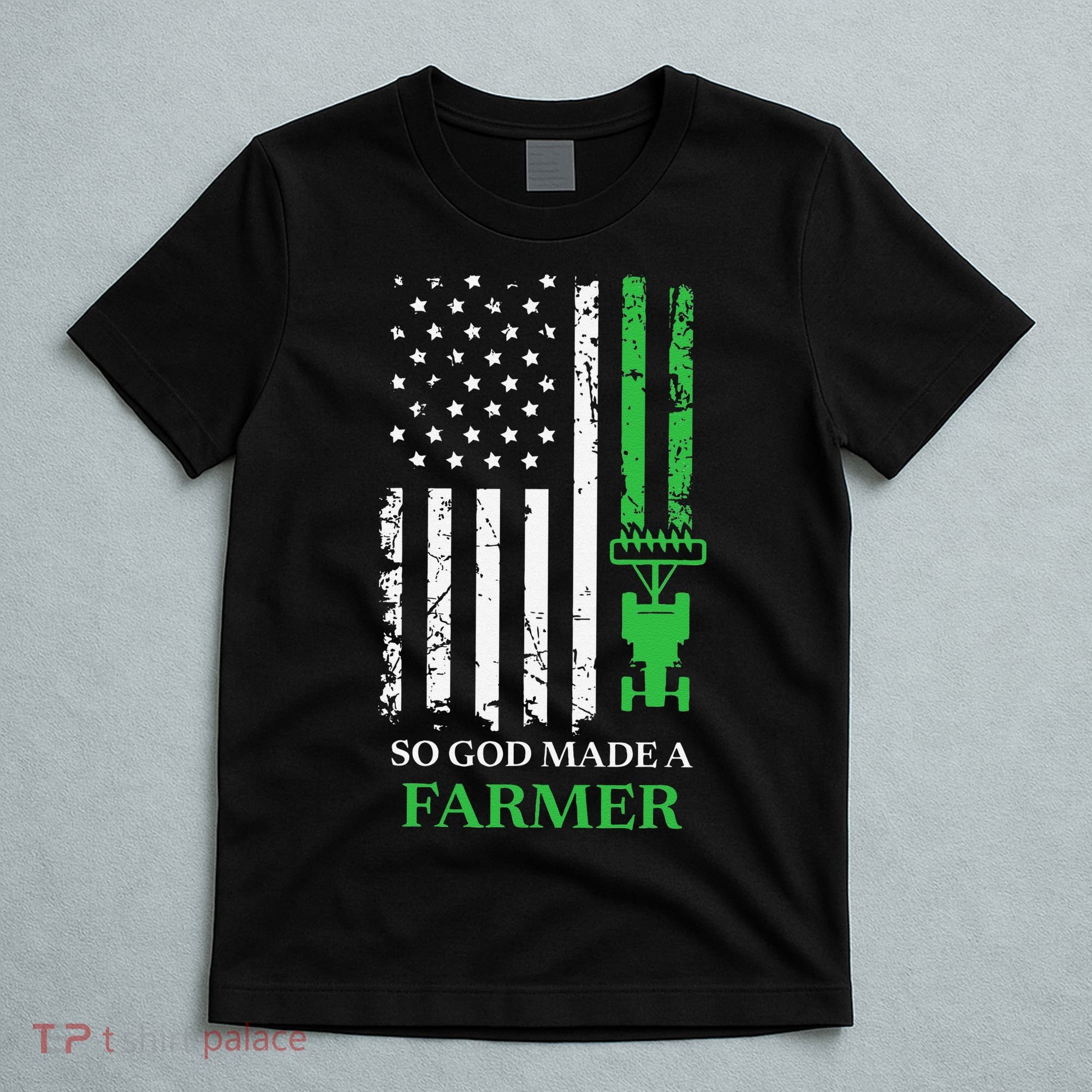 Farming Farmer Vintage So God Made A Farmer T-Shirt
