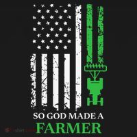 Farming Farmer Vintage So God Made A Farmer T-Shirt thumb 7