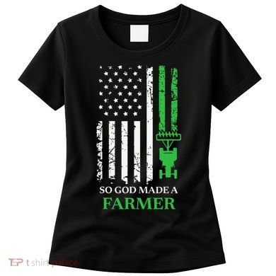 Farming Farmer Vintage So God Made A Farmer Women's T-Shirt