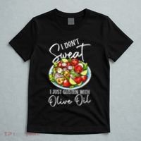 Funny Fresh Vegetable Salad Mediterranean Food Lover T-Shirt thumb 5