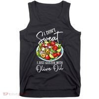 Funny Fresh Vegetable Salad Mediterranean Food Lover Tank Top thumb 0